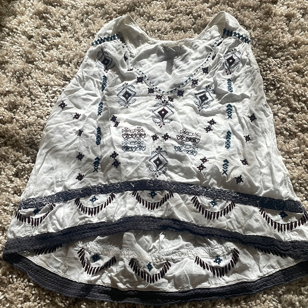 A tank top. Can dress it up or done